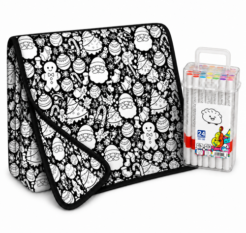 CozyDreams - Christmas Coloring Blanket